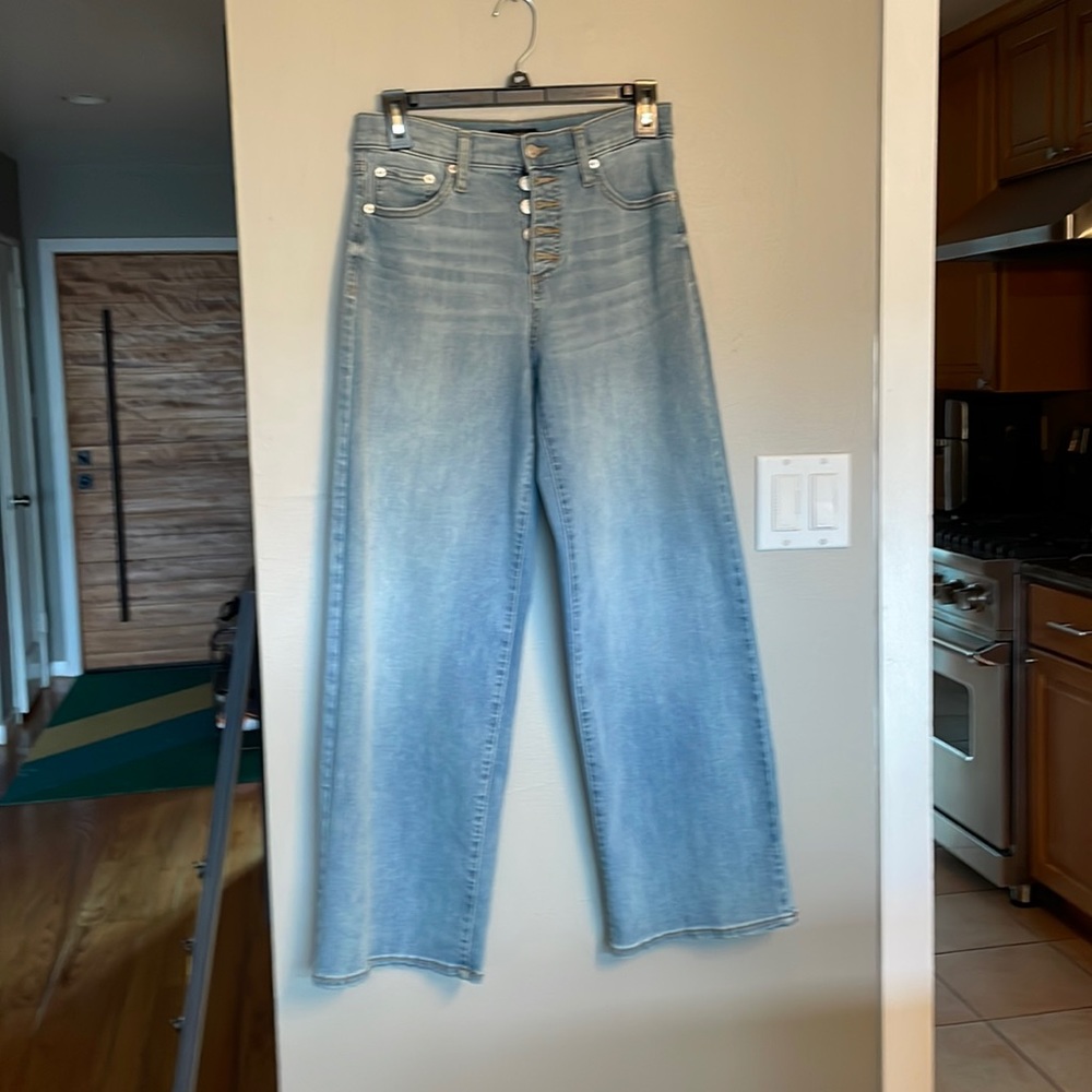 Banana Republic high rise boot cut jeans